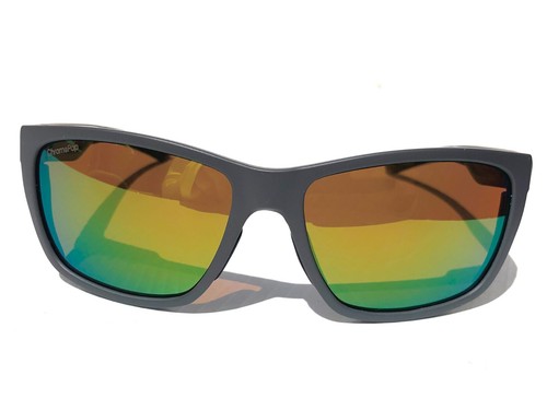 NEW Smith Optics LONGFIN Matte Cement ChromaPop POLARIZED Green Mirror Sunglass - Picture 10 of 18