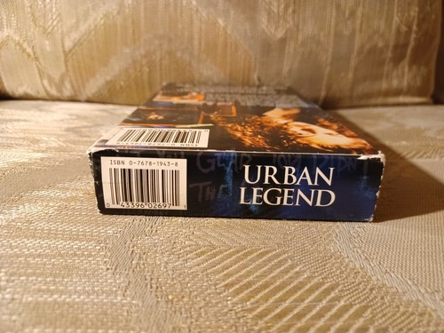 Urban Legend VHS 1998 Former Rental Rated R Horror 100 Min Color Columbia... - Picture 8 of 8