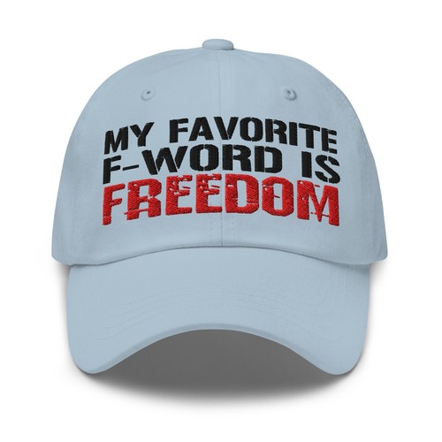 Gorra de béisbol My Favorite F-word Día de la Independencia de la Libertad Sombrero de papá - Imagen 46 de 81