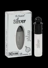 SILVER Al Nuaim 6ml Attar  LONG LASTING