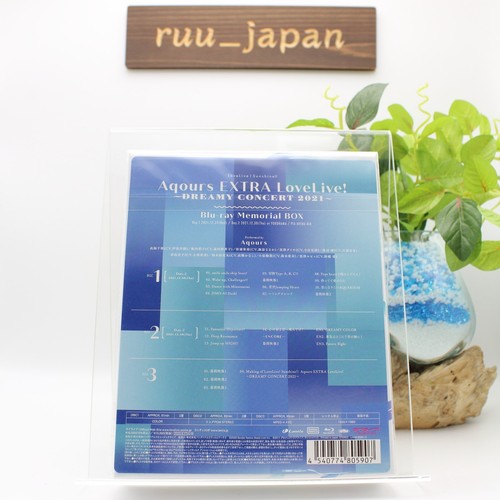 Aqours EXTRA LoveLive! DREAMY CONCERT 2021 Blu-ray Memorial Box de Japón NUEVO - Imagen 2 de 3