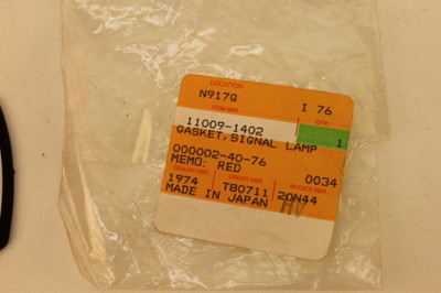 NOS KAWASAKI ZG1000 ZX750 EX500 EX250 ZX600 SIGNAL LAMP GASKET