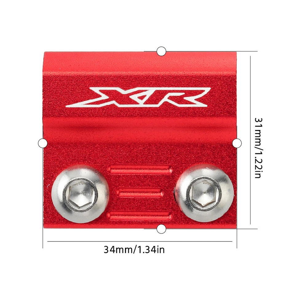 Держатель зажима тормозного шланга для HONDA XR250L XR250R XR400R XR600R XR650R XR650L - Изображение 2 из 4