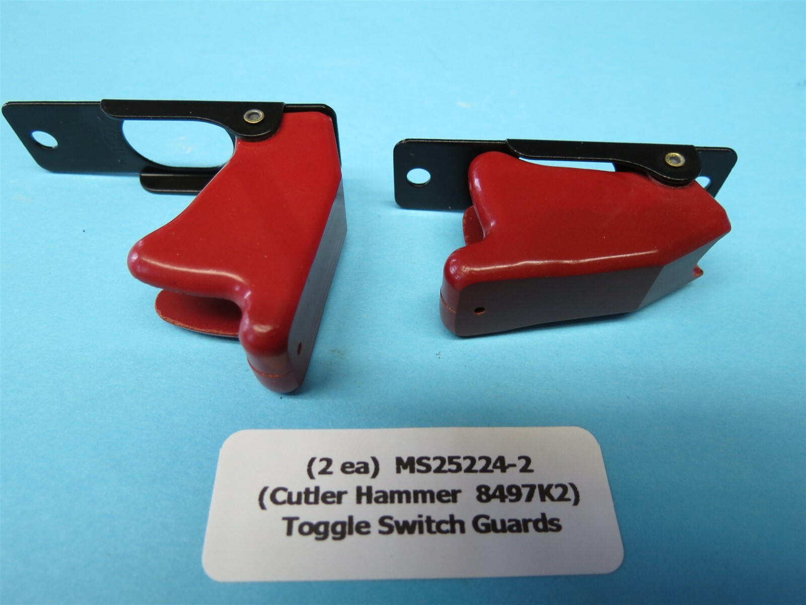 (2) NEW Military Standards Aircraft Switch Guards MS252242 Cutler