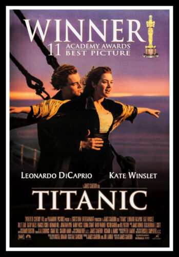 Titanic - Winner Movie Poster Print & Unframed Canvas Prints - Zdjęcie 1 z 2