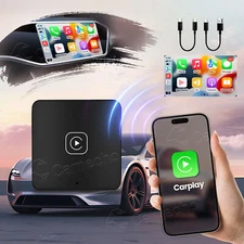 USB Car Wireless CarPlay&Android Auto Adapter Dongle Plug&Play Magic Box 5GHz