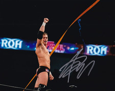 Flip Gordon Signed 8x10 Pro Wrestling Photo Wrestler ROH AEW WWE NJPW 11