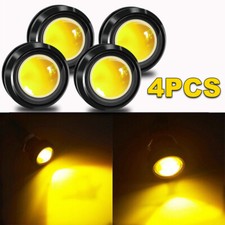4x Eagle Eye Lamps Led Drl Fog Daytime Running Car Light Tail Backup 12v Amber