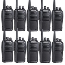 10 Pack BAOFENG UV-6 Two Way Radio 136-174Mhz 400-480MHZ UHF VHF PTT Wireless