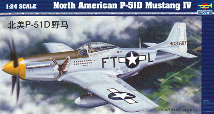 Trumpeter 02401 - 1:24 North American P-51 D Mustang IV