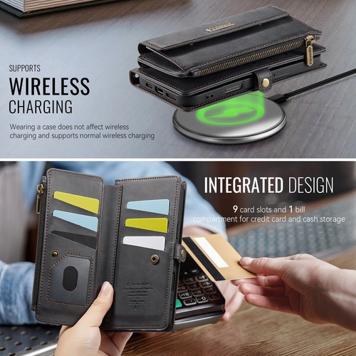 Strap Leather Wallet Phone Case For iPhone 16 15 14 13 12 11 Pro Max 7 8 SE XR - 第 19/65 張圖片