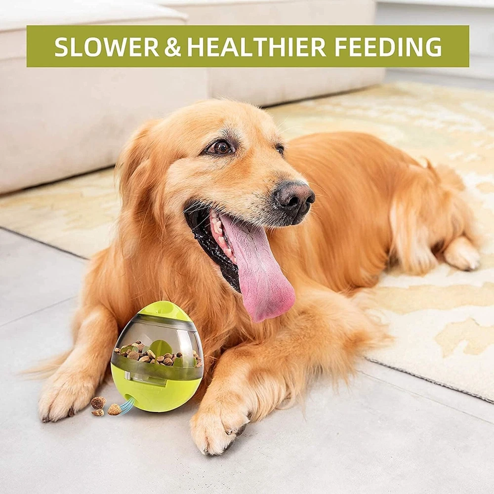 Tumbler Pet Toy, Automatic Pet Slow Feeder Treat Ball, Cat or Dog Toy