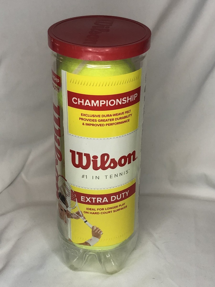 新品 Wilson Championship Extra Duty 3個x12缶 Wilson Championship Extra Duty Tennis Balls - 3 Tubes (12
