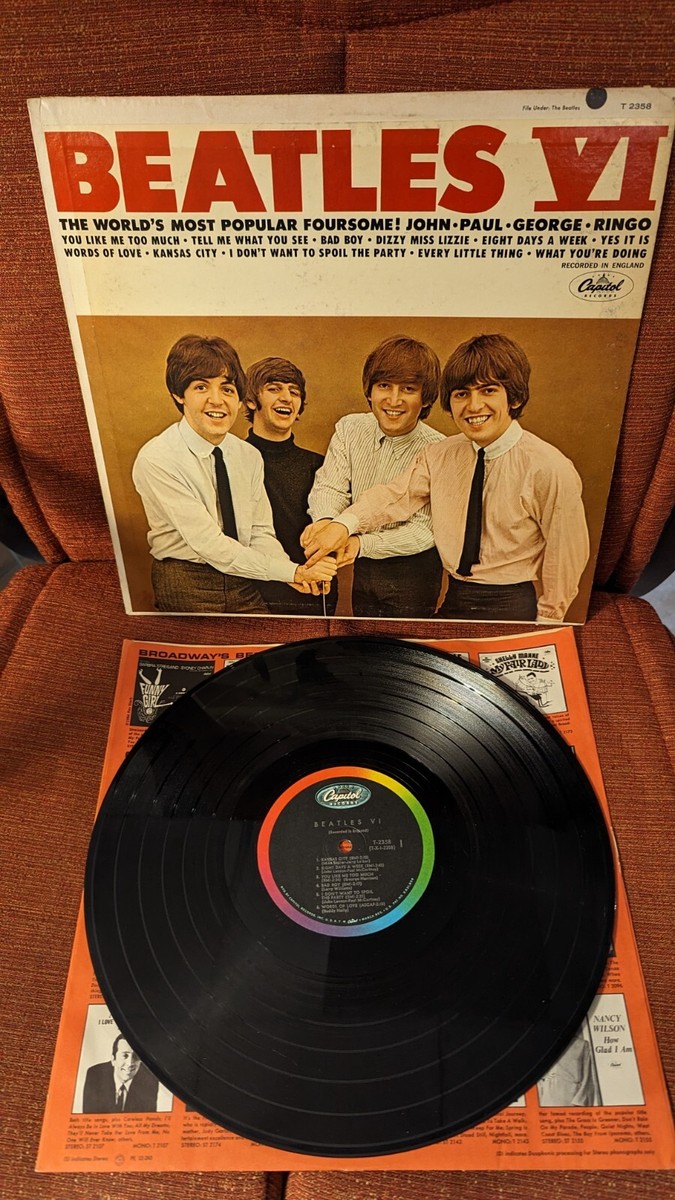The Beatles Beatles VI Capitol T 2358 VG/VG+ | eBay