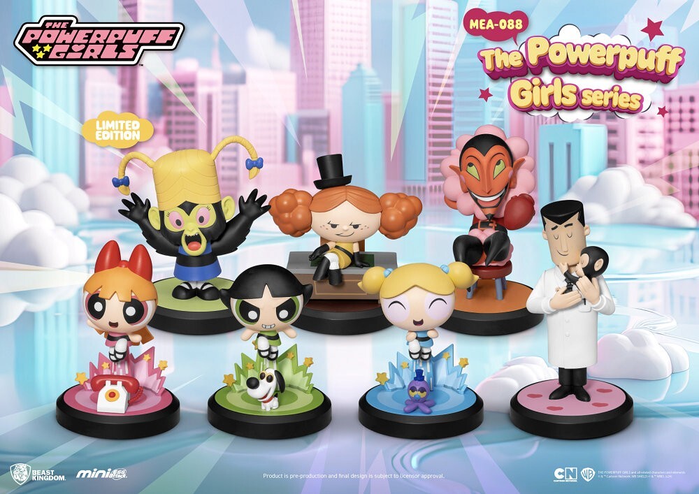 THE POWERPUFF GIRLS MDS-008 フィギュア6種コンプ Beast-Kingdom USA | MDS-008-The Powerpuff Girls Series Set