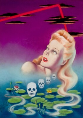 Cardwell Higgins: Murder with Long Hair 22x30 Archival Quality Fine Art Print