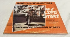 Chaplain of Bourbon Street-Reverend Bob Harrington-MY LIFE STORY 2 LP Set Signed