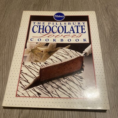 Chocolate Lover's Cookbook by Pillsbury Company Staff (1990, Hardcover) DJ DC HB