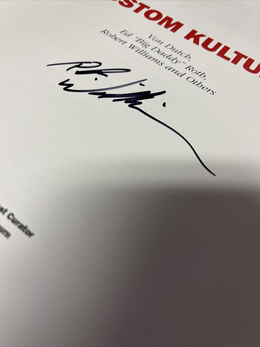 ROBERT WILLIAMS ポスター KUSTOM KULTURE 1993 ROBERT WILLIAMS