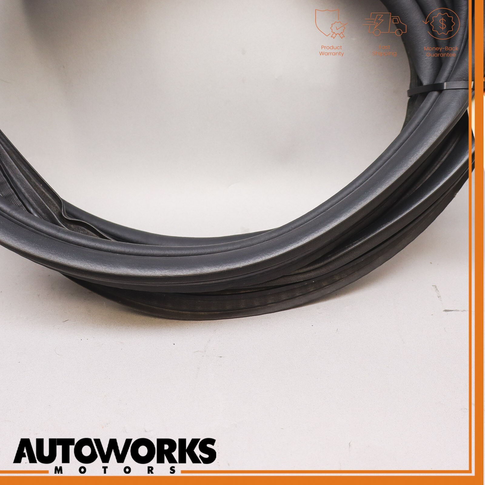 03-13 Maserati Quattroporte M139 Trunk Lid Cover Seal Rubber 66517200 OEM