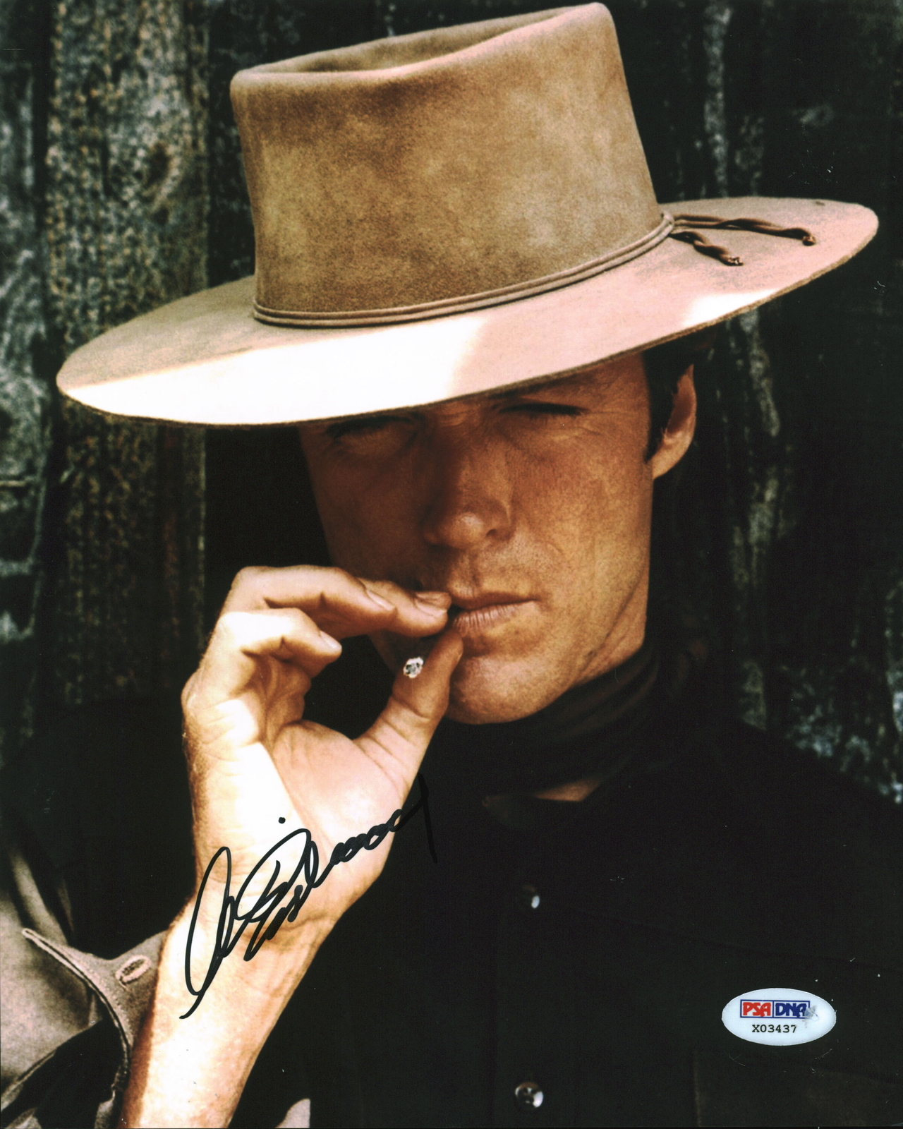 Clint Eastwood Autographed Signed Hang 'Em High Authentic 8X10 Photo Auto 10 Beckett 