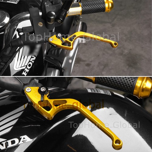 For Honda Shadow 750 1998-2018 Long Clutch Brake Levers Adjustable 3D CNC - Picture 7 of 7