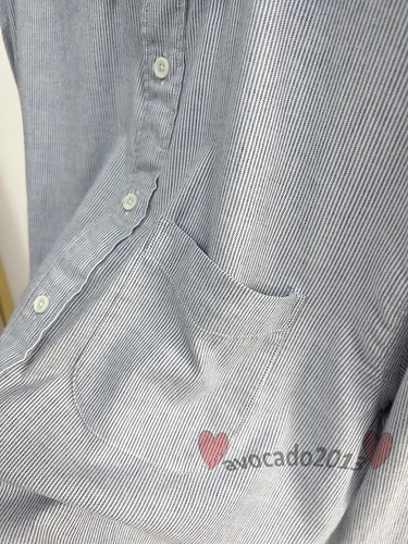 Brandneu Faherty klassisch gestreiftes Baumwoll-Lyocell Stretch Oxford Hemd 2024 - Bild 11 von 15