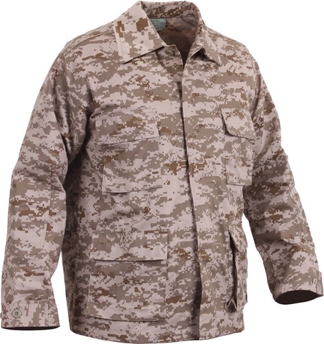 Rothco Poly/Cotton BDU Tactical Military Uniform Army Fatigue Coat: Choose Sizes - Picture 9 of 15