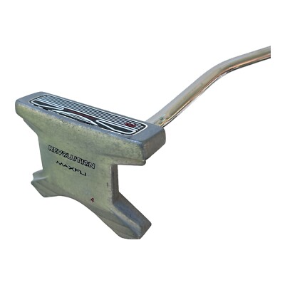 Maxfli Revolution 4 Putter RH Mallet Steel Shaft Crown Jumbo Grip 32''