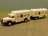 1/87 Brekina Henschel Hs 140 Chantre Koffer HäNgerzug 73305