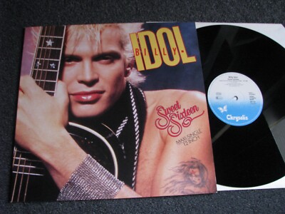 Billy Idol-Sweet Sixteen 12 inch Maxi LP-1987 Germany-Chrysalis-609 100