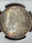 1899 0 $1 Morgan Dollar NGC MS66 Toned