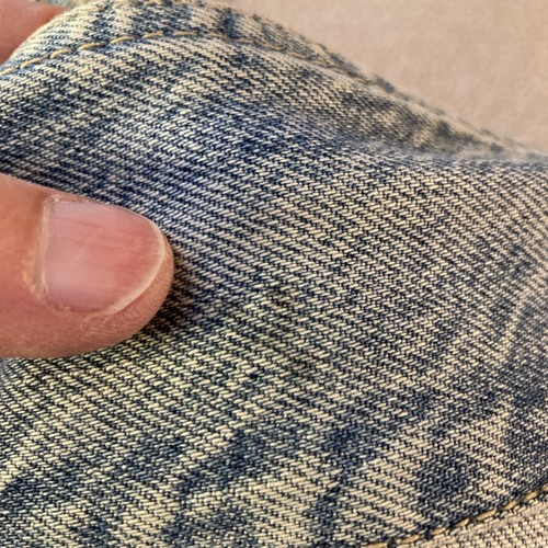 Vintage 1980's era CODE BLEU light wash denim trucker jacket Small Made In Japan - Picture 16 of 22