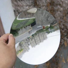 4-31''Acrylic Spherical Mirror Concave Mirror Focus UV Protection Sturdy Durable