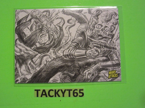 Mars Attacks Uprising Concept 42 Card Set - Picture 14 of 18