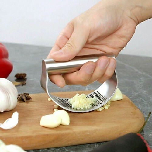 Spremiagrumi Spremiagrumi Acciaio Inox Manuale Schiaccia Aglio Utensili Cucina - Foto 5 di 5