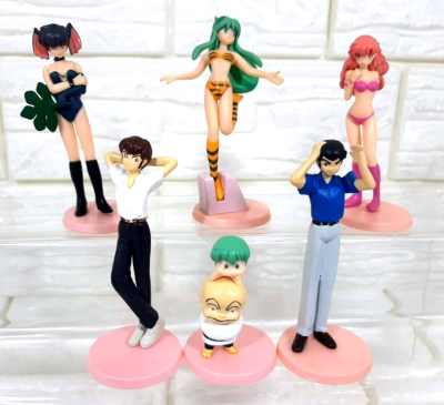10・28コレクション整理品Tsurushima様 6 URUSEI YATSURA LUM ATARU RAN KURAMA CHERRY TEN SHUTARO GASHAPON