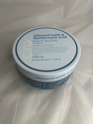 Ciroa Hydrate Almond Milk & Hyaluronic Acid Body Butter 15.8 oz