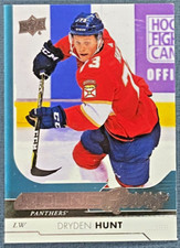 Dryden Hunt YG RC 2017-18 Upper Deck #486 Rookie Florida Panthers