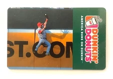 2013 Dunkin Donuts Card. MIKE TROUT. Mint. Worldwide shipping