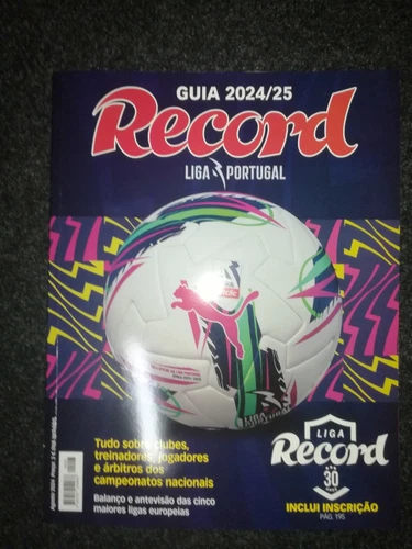 RECORD MAGAZINE - PORTUGUESE LEAGUE FOOTBALL GUIDE 24/25
