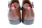 Magnanni Brown Leather Plain Toe Monk Strap Oxford Dress Shoes Men’s SZ 10M — photo 10