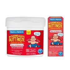 Boudreauxs Butt Paste Maximum Strength Diaper Rash Ointment 2 Piece Set