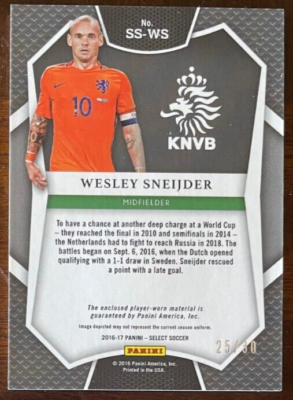 J*J様 WESLEY SNEIJDER auto Panini スナイデル J*J様 WESLEY SNEIJDER auto Panini スナイデル - メルカリ