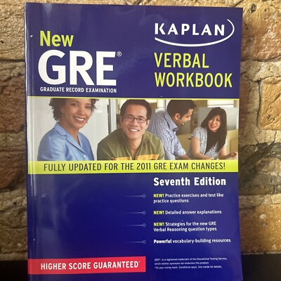 New GRE Verbal Workbook by Kaplan