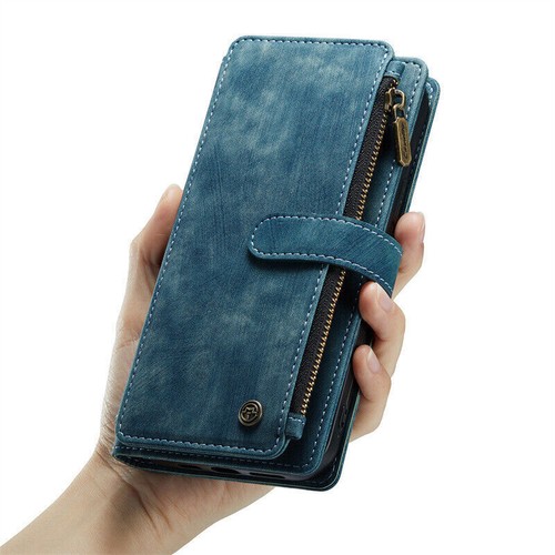 Zipper Leather Card Wallet Phone Case For iPhone 11 12 13 14 15 16 Pro Max XR XS - Picture 35 of 44