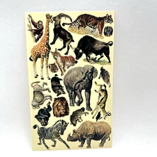 Gifted Line Wild Animals Stickers Scrapbooking Journaling