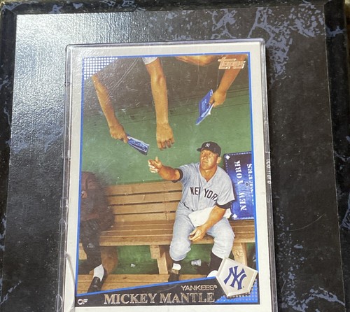 2009 Topps New York Yankees Retail Team Set Mickey Mantle #NYY15 HOF - Bild 3 von 4
