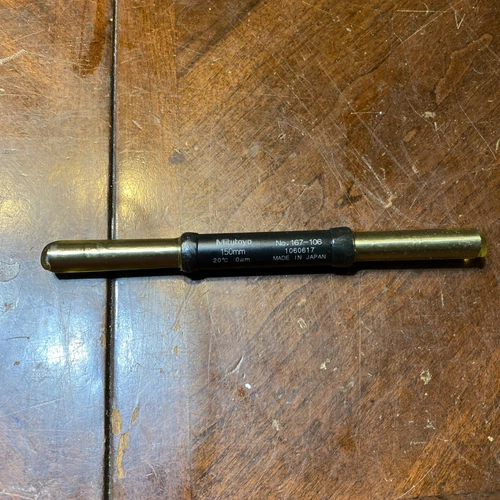 Mitutoyo 167-106  150mm Micrometer Standard (D12)