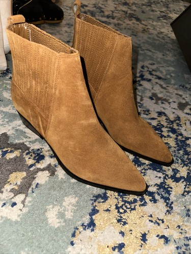 Marc Fisher Womens Harris Western Ankle Boots Size 6 - Picture 2 of 9